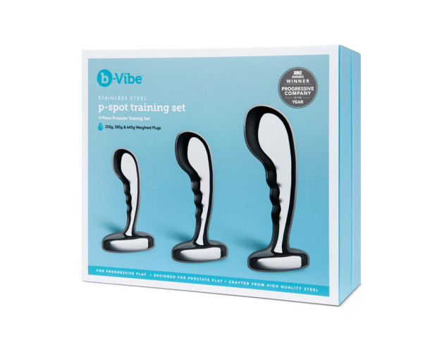 b-Vibe Stainless Steel P-Spot Train Set