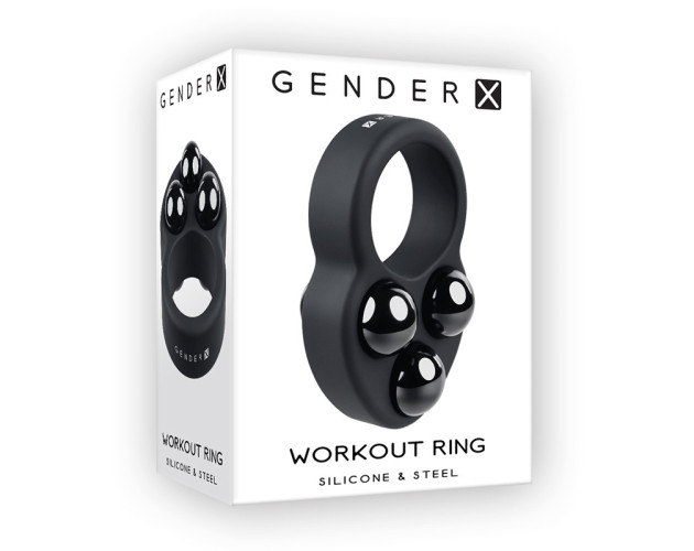 GX Workout Weight Train Ring Si Bk