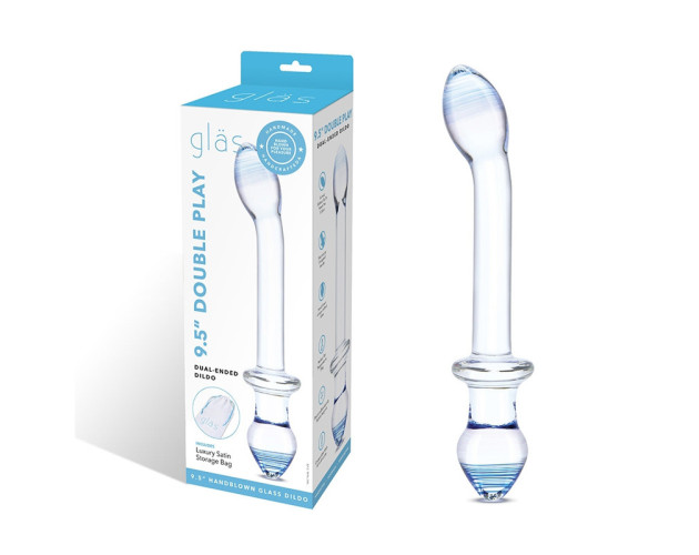 Glas Double Play 9.5in Dual-Ended Dildo