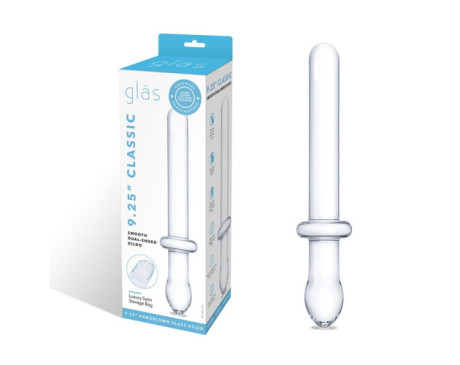 Glas Classic 9.25in Smooth DualEnd Dildo