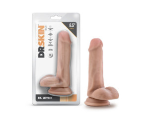 Dr. Skin Dr. Jeffrey Dildo/Ball 6.5in Be