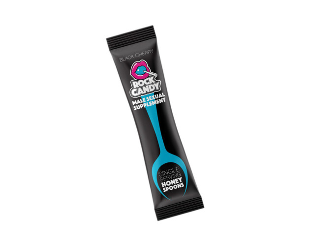 Rock Candy Honey Spoon Black Cherry (24)