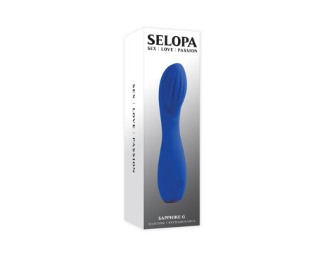 Selopa Sapphire G Rechargeable Vibe Blue