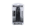 RealRock Extra Thick 8in Dildo Black