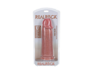 RealRock Extra Thick 10in Dildo Beige