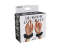 Blossom Luv Cuffs Flower Hand Cuffs Blac