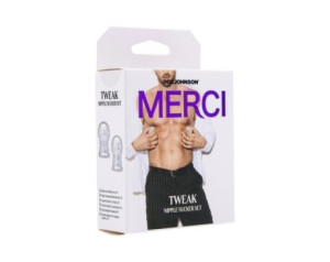 Merci Tweak Nipple Sucker Set Clear