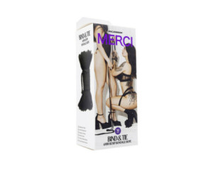 Merci Bind & Tie 6mm Hemp Rope 50ft Blk