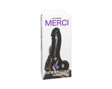 Merci Perfect Cock 7.5 w/RemVacULock Blk