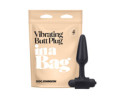 In A Bag Vibrating Butt Plug 4in Black