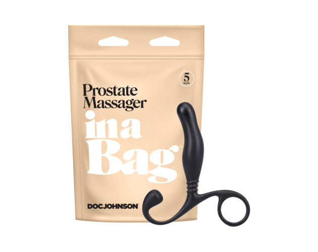 In A Bag Prostate Massager Black