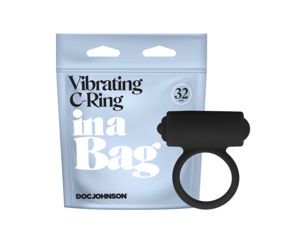 In A Bag Vibrating C-Ring Black