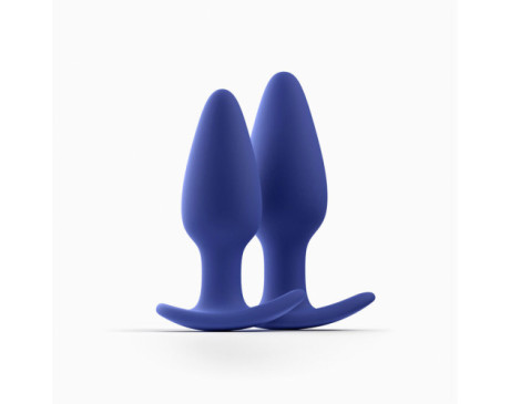 Biird Regii 2-Piece Anal Plug Set Blue