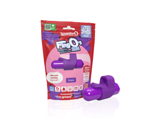 Screaming O 4B FingO Slim Grape