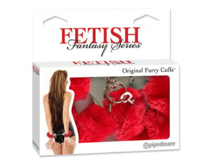 FF Original Furry Cuffs Red