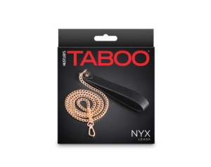 Hustler Taboo Nyx Leash Black