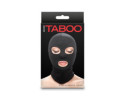 Hustler Taboo Eyes&Mouth Hood Black