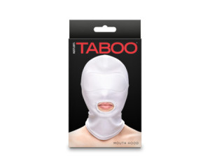 Hustler Taboo Mouth Hood White