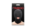 Hustler Taboo Mouth Hood Black