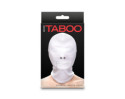 Hustler Taboo Zippered Mouth Hood White