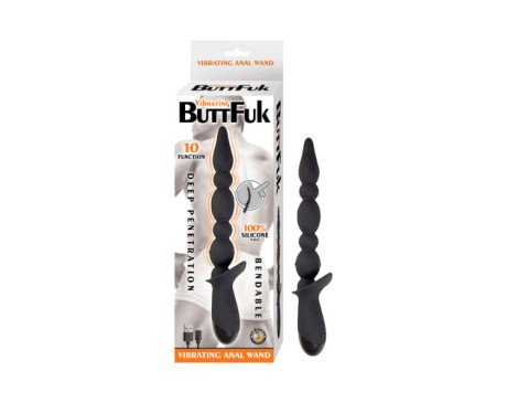 Vibrating Buttfuk Vibe Anal Wand Bk