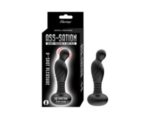 Ass-Sation Remote Vib P-Spot Plug Bk