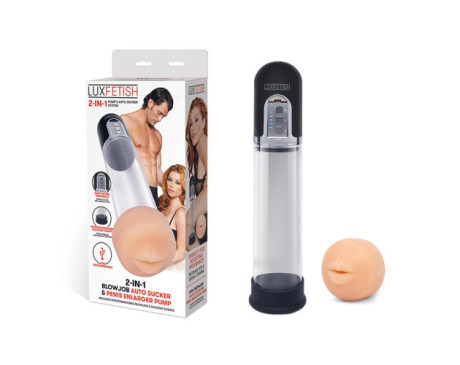 LF 2-in-1 Blowjob Auto Suck & Penis Pump