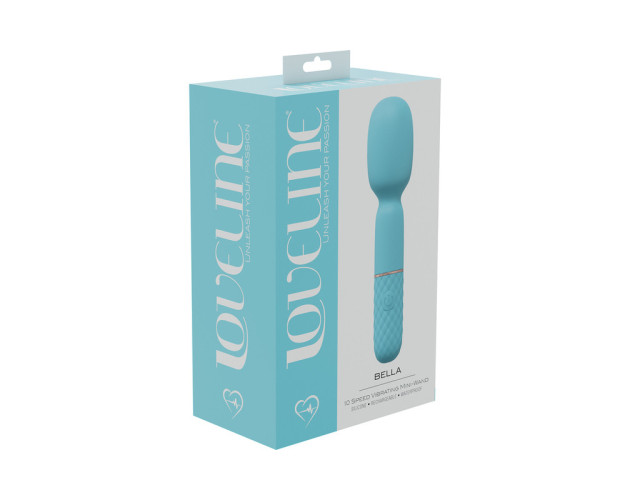 LoveLine Bella Vibrating Mini-Wand Blue