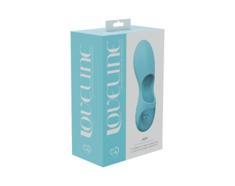 LoveLine Joy 10 Speed Finger Vibe Blue