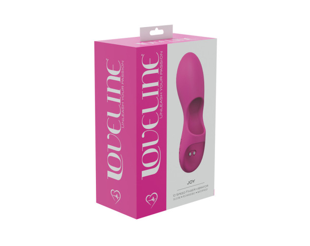 LoveLine Joy 10 Speed Finger Vibe Pink