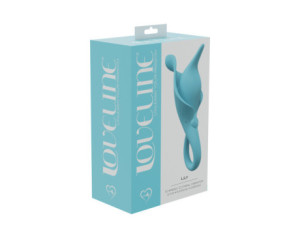 LoveLine Lily 10 Speed Clitoral Vibe Blu