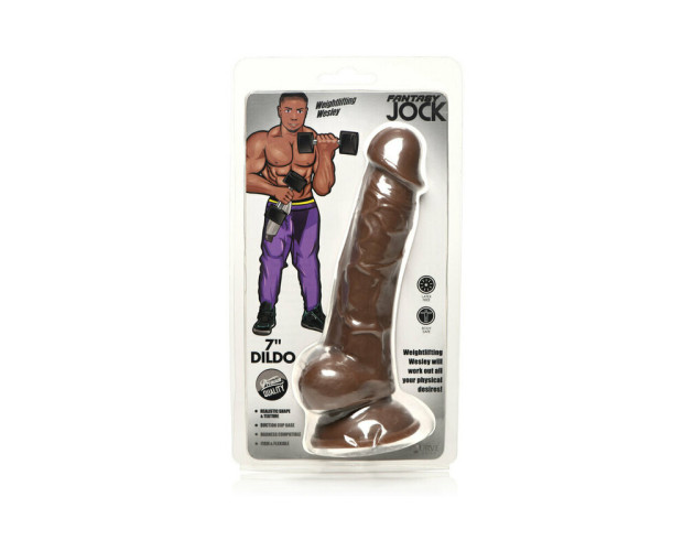 Jock Weight Wesley Dildo W/Balls 7in Da