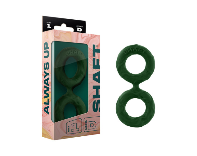 Shaft Model D Double C-Ring Green Size 1