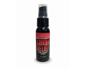 Cheef Relief Throat Spray Cherry 1oz