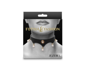 Fetish&Fashion Jezebel Collar Black