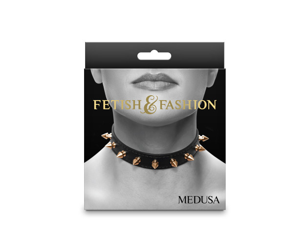 Fetish&Fashion Medusa Collar Black