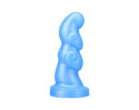 Tantus Hookah 5.75in Soft Dildo Blue