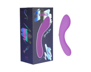 Swan The Mini Swan Wand GITD Purple