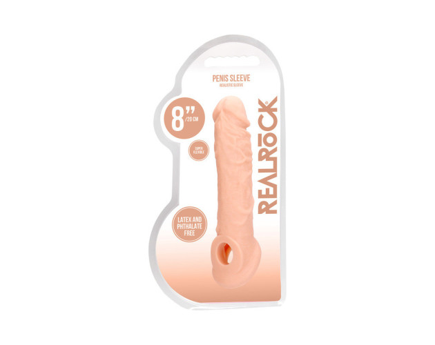 RealRock Skin 8 in. Penis Sling Beige