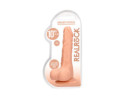 RealRock Skin 10 in. Dildo w/Balls Beige