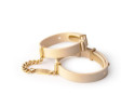 Crave ID Cuffs Beige/24kt Gold