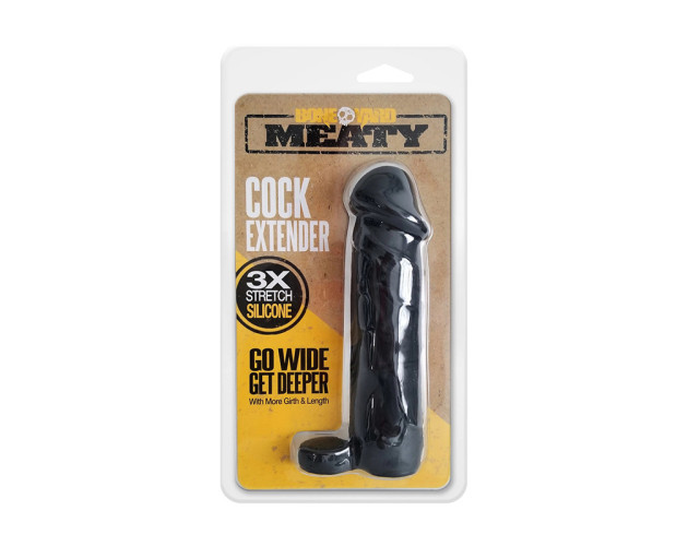 Meaty Cock Extender Black