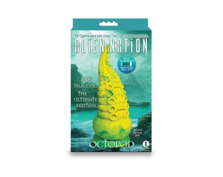 AlienNation Octopod Vibrating Sili Dildo