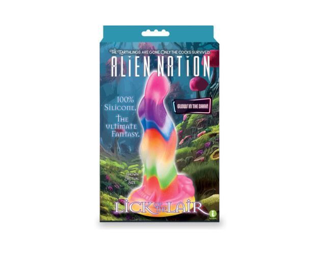 AlienNation Lick of the Lair GITD Dildo