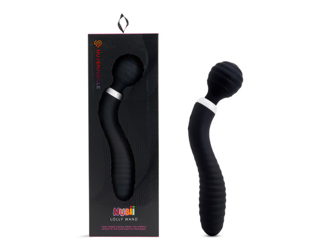 Nu Sensuelle Lolly Nubii Flexi Wand Blk