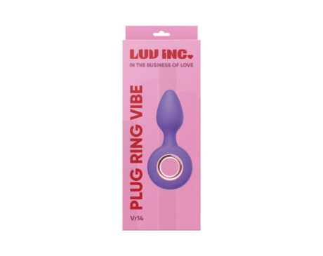 Luv Inc Vr14: Plug Ring Vibe Purple