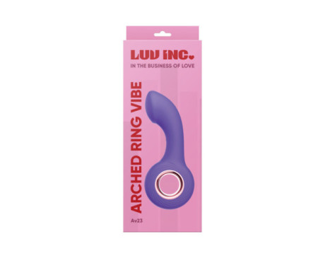 Luv Inc Av23: Arched Ring Vibe Purple