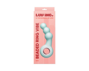 Luv Inc Br15: Beaded Ring Vibe Green