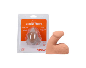 Tantus On The Go SiliconePacker Tan CLAM