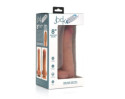 Jock Dual Dens 8in Sili Dildo w/Balls